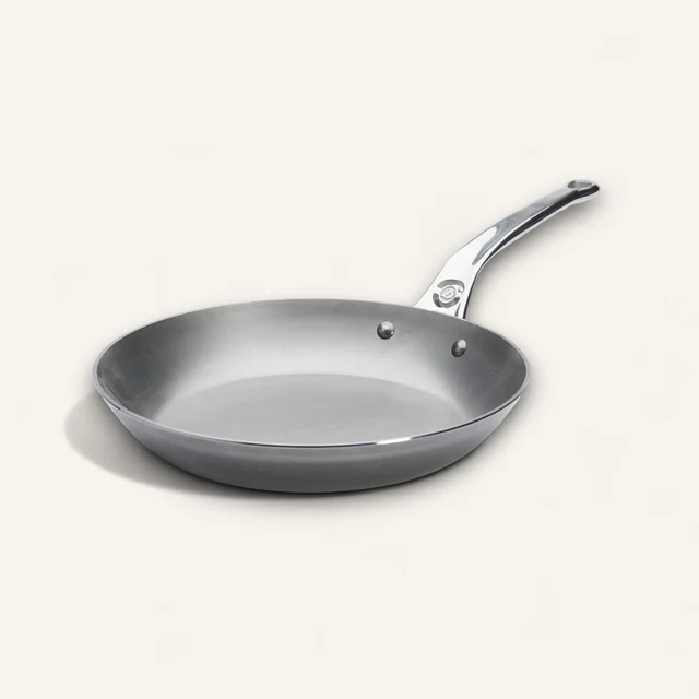 De Buyer Mineral B PRO Carbon Steel Fry Pan