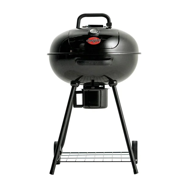 Char-Griller 22" Kettle Charcoal Grill & Smoker