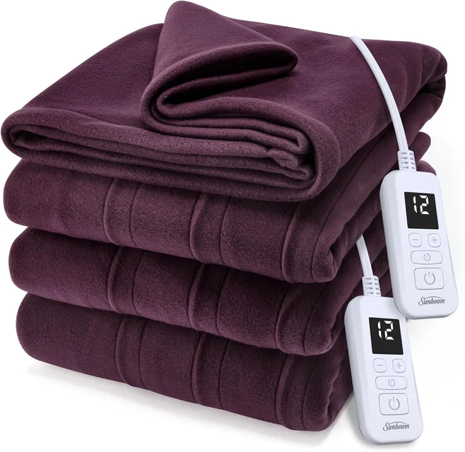 Sunbeam Royal Ultra Fleece Heated Blanket (Queen)