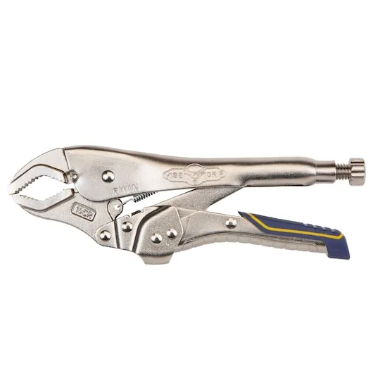 IRHT82573 New Fast Release Curved Jaw Locking Pliers CR, 10 in.