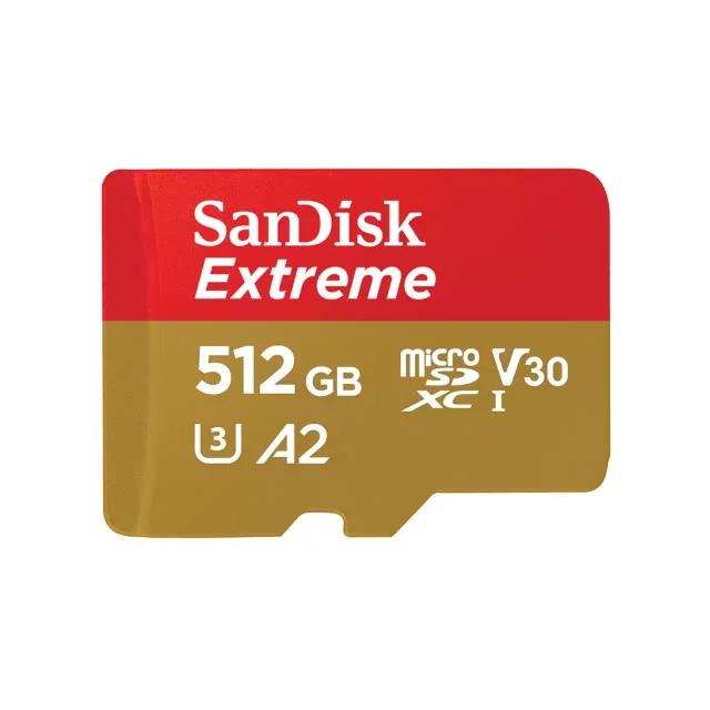 SanDisk Extreme microSDXC (UHS-I, V30, A2)