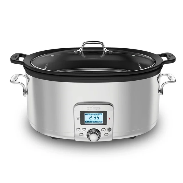 All-Clad Gourmet Plus Stainless Steel 7-Quart Slow Cooker