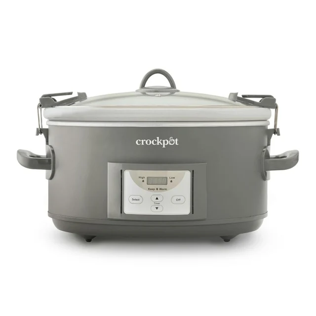 Crock-Pot Programmable 7-Quart Cook & Carry Slow Cooker