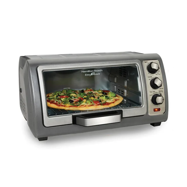 Easy Reach Toaster Oven with Roll-Top Door (31123)